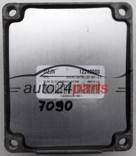 KOMPUTER STEROWNIK SILNIKA OPEL MERIVA 1.4 Z14XE 1.6 Z16XE Z16SE 12242000 DZJN - 