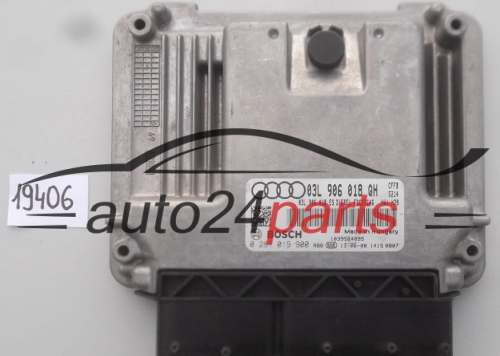 KOMPUTER STEROWNIK SILNIKA AUDI VW BOSCH 0 281 019 900, 0281019900, 03L 906 018 QH, 03L906018QH, EDC17C46