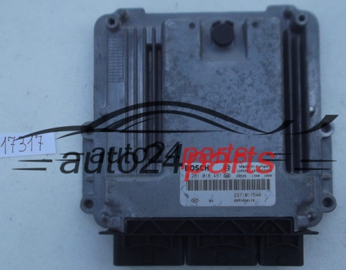 MOTORSTEUERGERÄT ECU STEUERGERAT RENAULT TRAFIC 2.0 HDI BOSCH 0 281 018 497