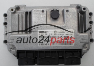 MOTORSTEUERGERÄT ECU STEUERGERAT PEUGEOT 307 1.6 BOSCH 0 261 201 610, 0261201610, 96 633 946 80, 9663394680, ME7.4.5 