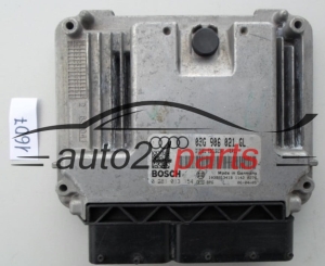 MOTORSTEUERGERÄT ECU STEUERGERÄT  VOLKSWAGEN AUDI 2.0 TDI BOSCH 0 281 013 154, 0281013154, 03G 906 021 GL, 03G906021GL 