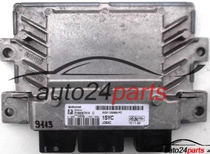 MOTORSTEUERGERÄT ECU STEUERGERAT FORD FIESTA, S180047014 C, S180047014C, AV21-12A650-FC, AV2112A650FC, J38BAC 1SYC 