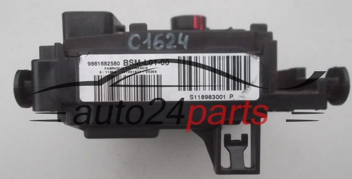 CENTRALITA DE CONFORT PEUGEOT 407 SIEMENS S118983001P, S118983001 P, 9661682580