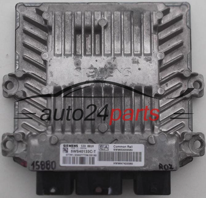 KOMPUTER STEROWNIK SILNIKA PEUGEOT 307 2.0 HDI 5WS40133C-T