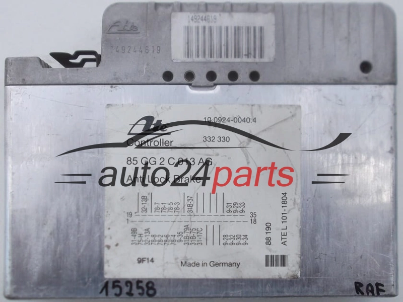 ABS STEROWNIK FORD SIERRA SCORPIO ATE 10.0924-0040.4