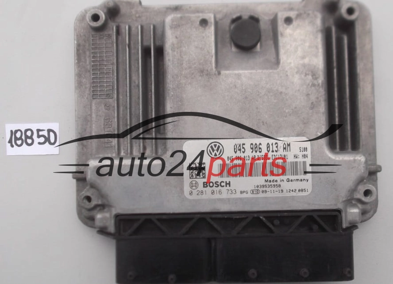 KOMPUTER STEROWNIK SILNIKA VW VOLKSWAGEN SEAT 1.4 TDI BOSCH 0 281 016 733