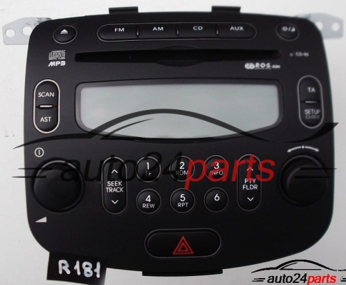 RADIO CD / MP3 HYUNDAI I10 96100-0X2314X / 961000X2314X / PA710PAE