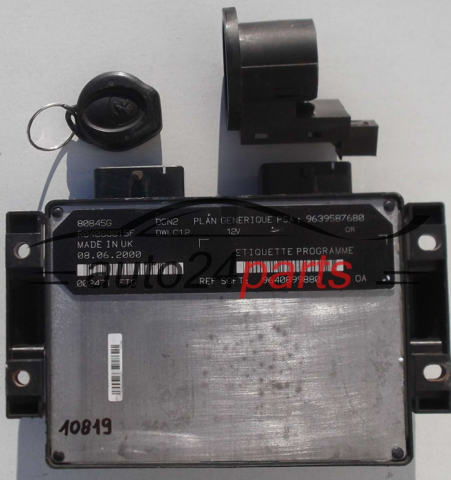 calculateur moteur pour peugeot 206 1.9d 