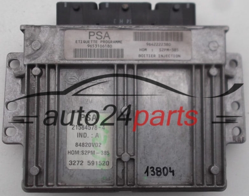 ECU CENTRALITA DE MOTOR  CITROEN C2 SAGEM 21584578-4