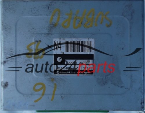 MOTORSTEUERGERÄT ECU STEUERGERÄT SUBARU IMPREZA 1.6 N4 22611AA790, C1 3129, MECFB30