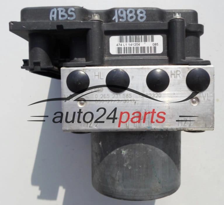 ABS POMPA OPEL CORSA TIGRA BOSCH 0 265 231 585, 0265231585, 13182320, 0265800444