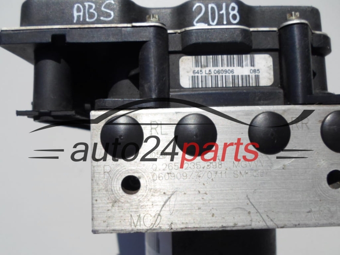 POMPE HYDRAULIQUE ET CALCULATEUR d'ABS HONDA CIVIC BOSCH  0265235398 