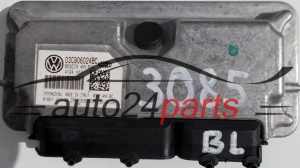 ECU CENTRALITA DE MOTOR  VOLKSWAGEN SEAT IBIZA 1.4 Magneti Marelli MY2 4HV.BC, MY24HVBC, 03C 906 024 BC, 03C906024BC, 03C 906 024 AS, 03C906024AS, 61601.471.05, 6160147105 