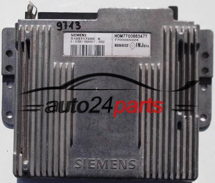 RENAULT LAGUNA 1.82.0, SIEMENS S103717205B, S103717205 B, HOM7700863477, 7700863477
