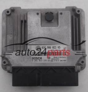 CENTRALITA DE MOTOR  VW VOLKSWAGEN GOLF 2.0 BOSCH 0 281 013 235, 0281013235, 03G 906 021 KS, 03G906021KS 