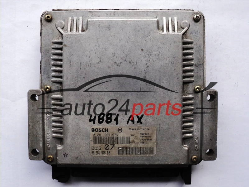 calculateur moteur pour citroen xsara et peugeot 306 2.0