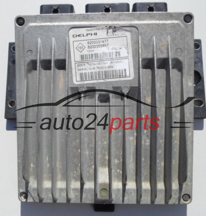 CALCULATEUR MOTEUR RENAULT CLIO 1.5 DCI Delphi R0410C119A, 8200331477, 8200355857 