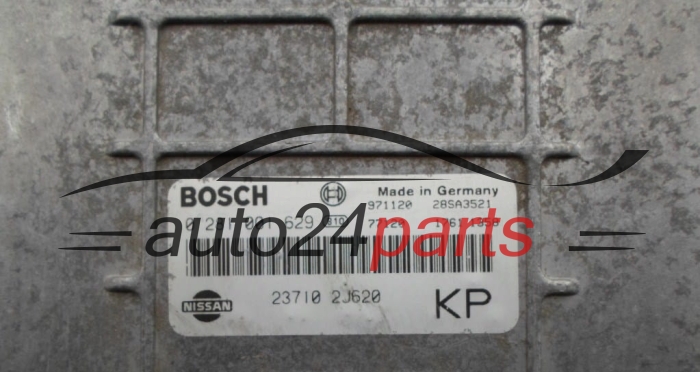 KOMPUTER STEROWNIK SILNIKA NISSAN PRIMERA 2.0 TDI BOSCH  0281001629, 237102J620