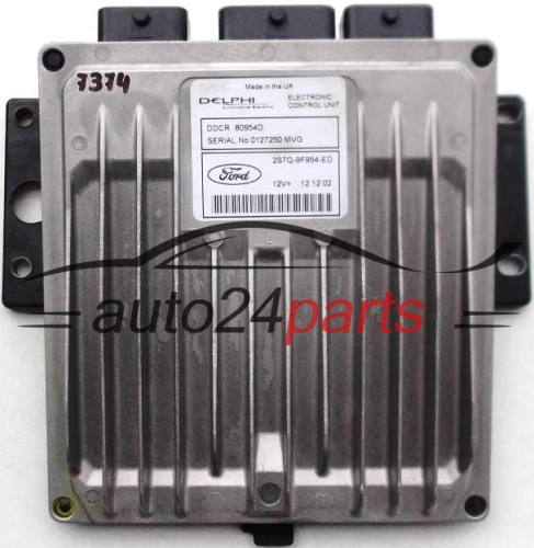 KOMPUTER STEROWNIK SILNIKA FORD MONDEO 2.0 TDCI 2S7Q-9F954-ED, 2S7Q9F954ED, DDCR 80954D, DDCR80954D -  7374, 13605