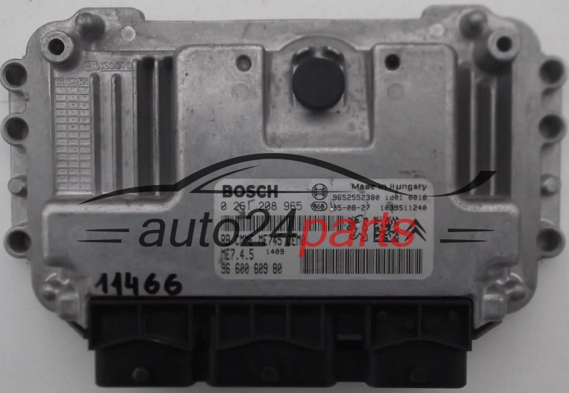calculateur moteur pour citroen et peugeot 