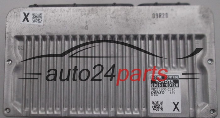 CALCULATEUR MOTEUR TOYOTA YARIS LEXUS DENSO MB275600-2780, 89661-0DT20
