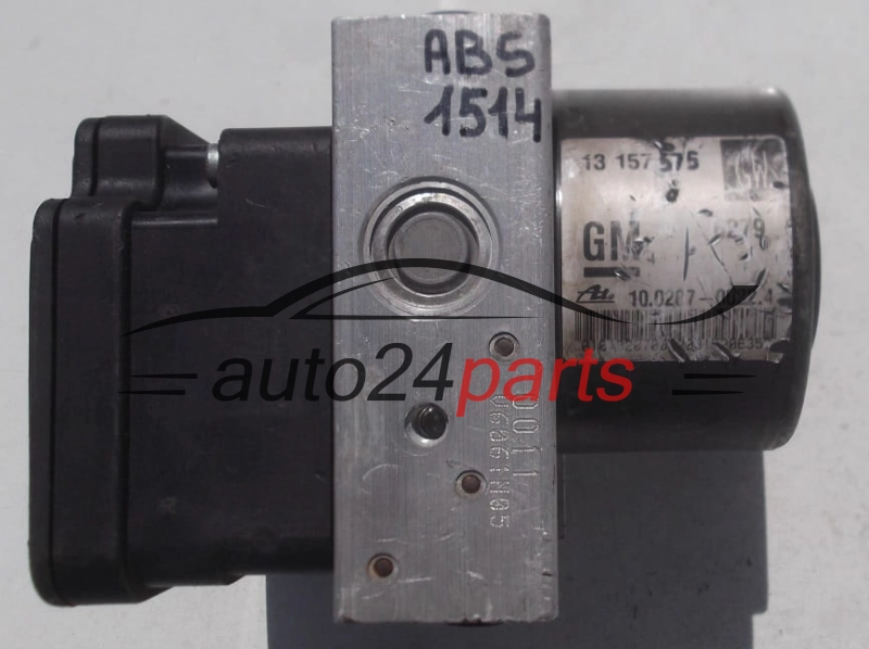 ABS OPEL ASTRA H ZAFIRA ATE 13 157 575 GW, 13157575GW, 13157575, 10.0207-0022.4, 10020700224, 10.0970-0503.3, 10097005033, 00007969E0, 93182330 5530130