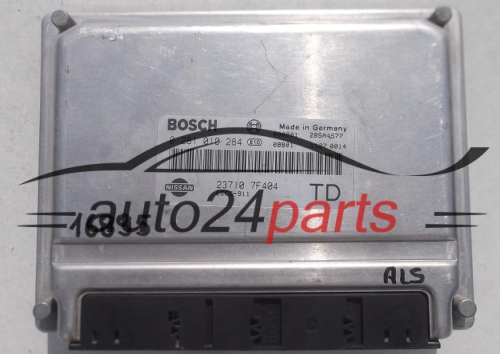 KOMPUTER STEROWNIK SILNIKA NISSAN TERRANO 2.7 TDI BOSCH 0281010284, 0 281 010 284, 237107F464, 23710-7F464 TD, ECCS-911