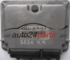 MOTORSTEUERGERÄT ECU STEUERGERÄT AUDI A3 1.8 20V 06A906018CD, 06A 906 018 CD, BOSCH 0261204993, 0 261 204 993 BENZIN V01 26SA6115