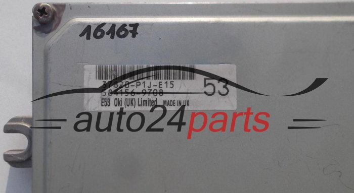 KOMPUTER STEROWNIK SILNIKA HONDA CIVIC 1.4 37820-P1J-E15, 37820P1JE15, 584156-9708, 5841569708