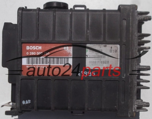 KOMPUTER STEROWNIK SILNIKA PEUGEOT 106 BOSCH 0 280 000 751, 0280000751 - 6539, 13995