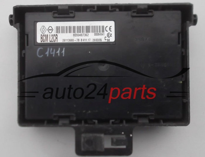 CENTRALITA DE CONFORT  BCM RENAULT CLIO MODUS 8200497362, 28113680-7B