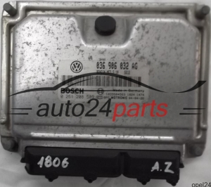 MOTORSTEUERGERÄT ECU STEUERGERÄT VW VOLKSWAGEN GOLF 1.4 BLA 036906032AG, 036 906 032 AG, BOSCH 0261208589, 0 261 208 589 BENZIN ME7.5.10 5612