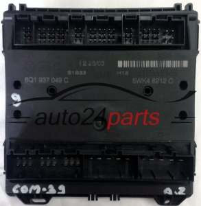 CONFORT MODULE 6Q1937049C, 6Q1 937 049 C, SIEMENS 5WK4 8212 C, 5WK48212C SEAT IBIZA SKODA FABIA VW POLO