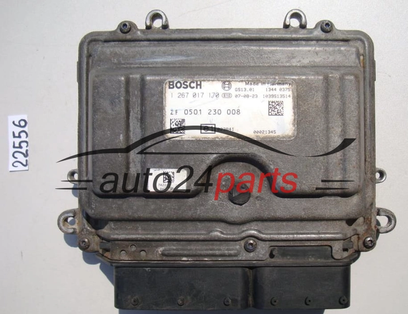 STEROWNIK SKRZYNI AUTOMATYCZNEJ IVECO DAILY 2.3 HPI 1267017170 1 267 017 170, ZF0501230008 ZF 0501 230 008