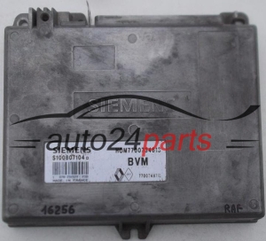 CALCULATEUR MOTEUR RENAULT 25 ESPACE SIEMENS S100807104, HOM7700734613, 7700734613