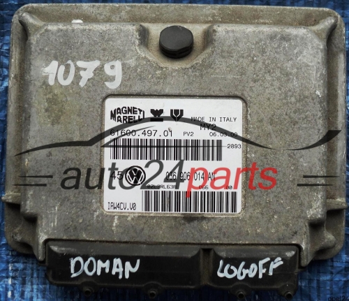MOTORSTEUERGERÄT ECU STEUERGERÄT VW VOLKSWAGEN GOLF 1.4 036 906 014 AN, 036906014AN, IAW4CV.V0, IAW4CVV0 