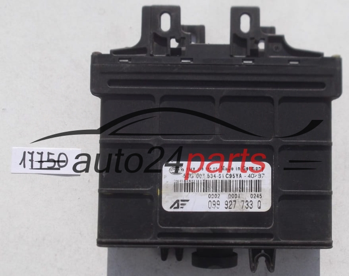 STEROWNIK SKRZYNI AUTOMATYCZNEJ VOLKSWAGEN SHARAN HELLA 5DG 007 534-61, 5DG00753461, 5DG007534, 099 927 733 Q, 099927733Q, C95YA