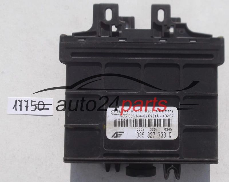 STEROWNIK SKRZYNI AUTOMATYCZNEJ VOLKSWAGEN SHARAN HELLA 5DG 007 534-61, 5DG00753461, 5DG007534, 099 927 733 Q, 099927733Q, C95YA