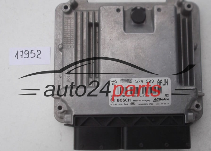 KOMPUTER STEROWNIK SILNIKA OPEL INIGNIA A20DTJ BOSCH 0 281 016 704, 0281016704, ACDelco 55 574 903, 55574903, AAJN, 55573560