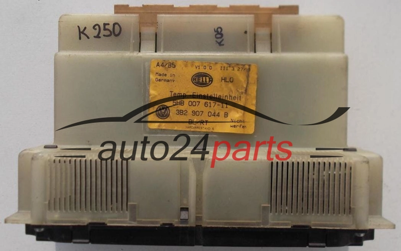 PANEL OGRZEWANIA STEROWNIK NAWIEWU REGULATOR KLIMATRONIK VOLKSWAGEN AUDI A4 B5 GOLF BORA PASSAT 3B2 907 044 B / 3B2907044B / 5HB 007 617-11 / 5HB00761711