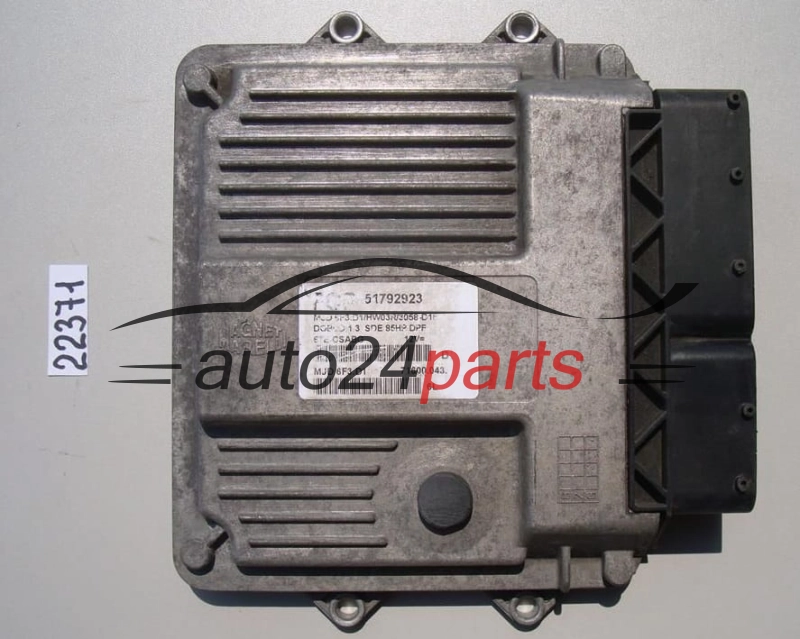 KOMPUTER STEROWNIK SILNIKA FIAT DOBLO 1.3 JTD MAGNETI MARELLI MJD 6F3.D1, MJD6F3D1, FPT 51792923, 71600.043.05, 7160004305