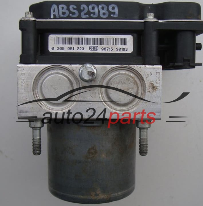 BOMBA HIDRAULICA Y CENTRALITA ABS NISSAN QASHQAI BOSCH 0 265 230 686, 0265230686, 47660JD01D, 0265951223