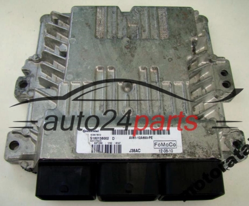 MOTORSTEUERGERÄT ECU STEUERGERÄT FORD 1.6 HDI Continental S180138002 D