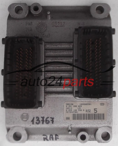  CALCULATEUR MOTEUR FIAT PUNTO BOSCH 0 261 208 029, 0261208029, 0 055 188 598 0, 00551885980 