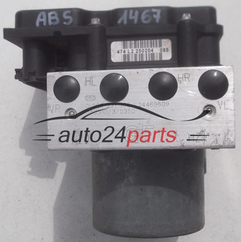 ABS POMPA I STEROWNIK OPEL CORSA C COMBO MERIVA TIGRA B BOSCH  0 265 800 303, 0265800303