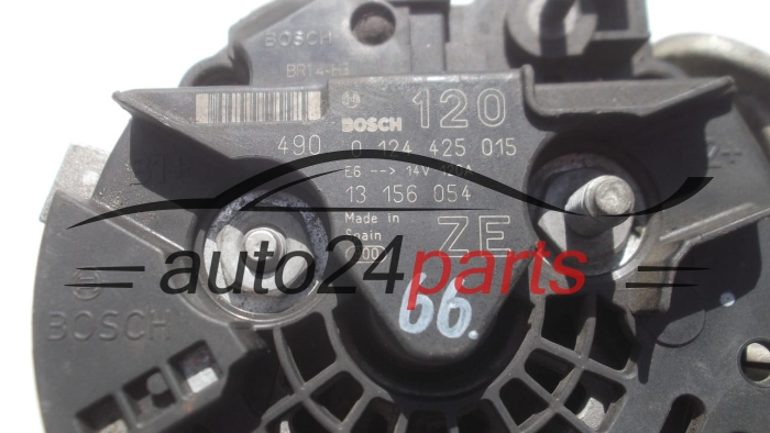 Alternador  OPEL CORSA C COMBO 1.2 1.4 BOSCH 0 124 425 015, 13 156 054 ZE