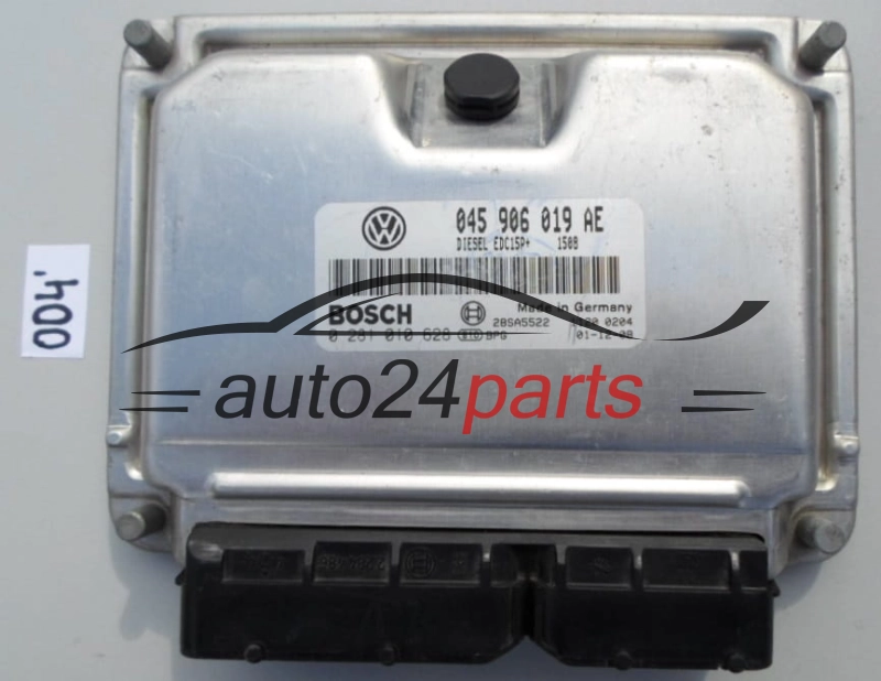 KOMPUTER STEROWNIK SILNIKA VOLKSWAGEN LUPO BOSCH 0 281 010 628, 0281010628, 045 906 019 AE, 045906019AE