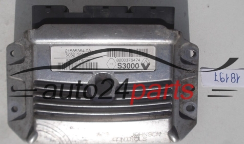 KOMPUTER STEROWNIK SILNIKA RENAULT MODUS 1.6, 215853 64-0A, 215853640A, 8200474008, 8200376474
