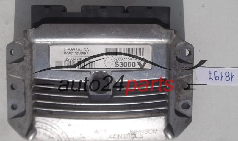 KOMPUTER STEROWNIK SILNIKA RENAULT MODUS 1.6, 215853 64-0A, 215853640A, 8200474008, 8200376474