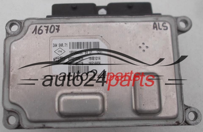 MOTORSTEUERGERÄT ECU STEUERGERÄT RENAULT CLIO TWINGO 1.2 MAGNETI MARELLI IAW 5NR.T1